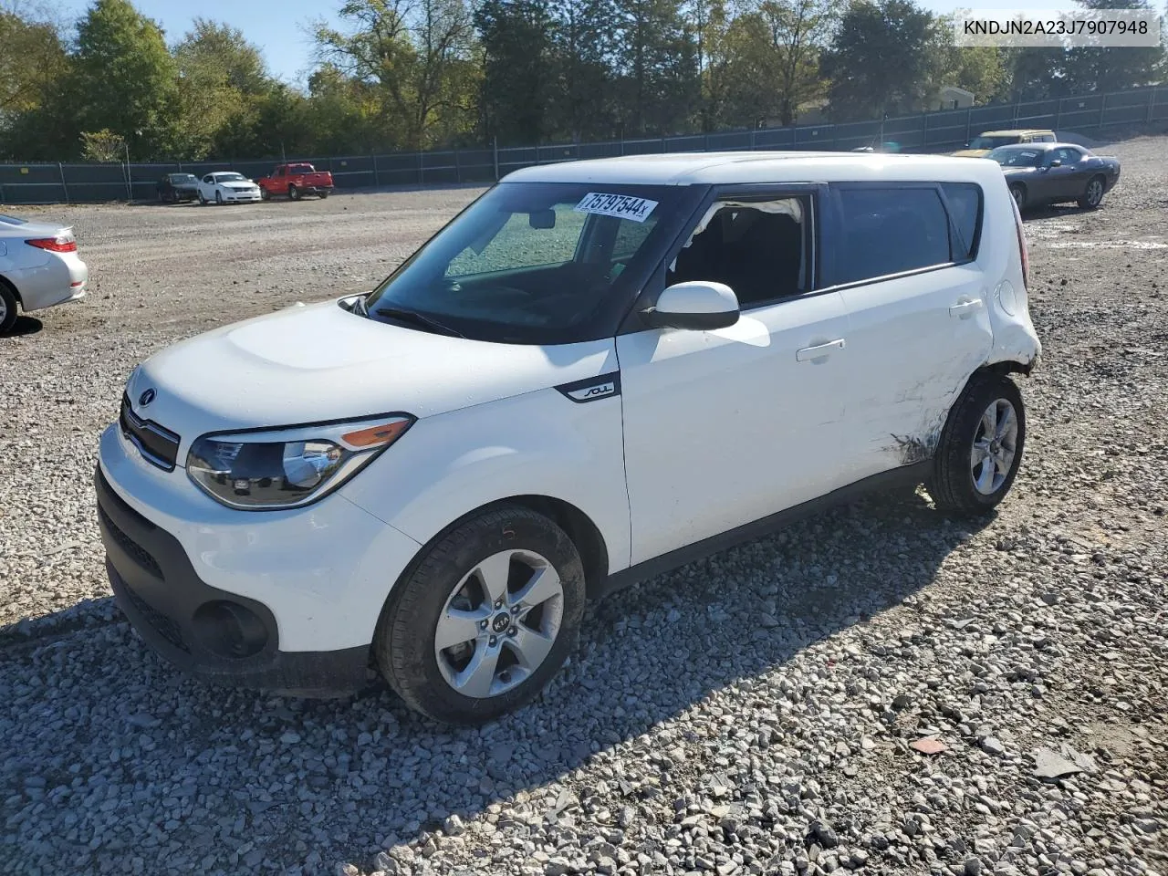 KNDJN2A23J7907948 2018 Kia Soul