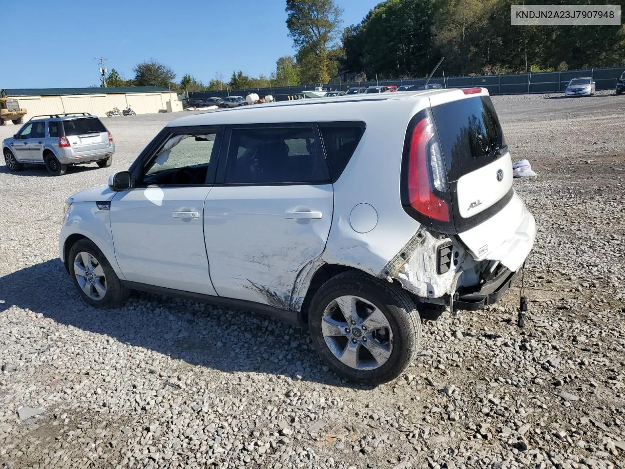 2018 Kia Soul VIN: KNDJN2A23J7907948 Lot: 75797544