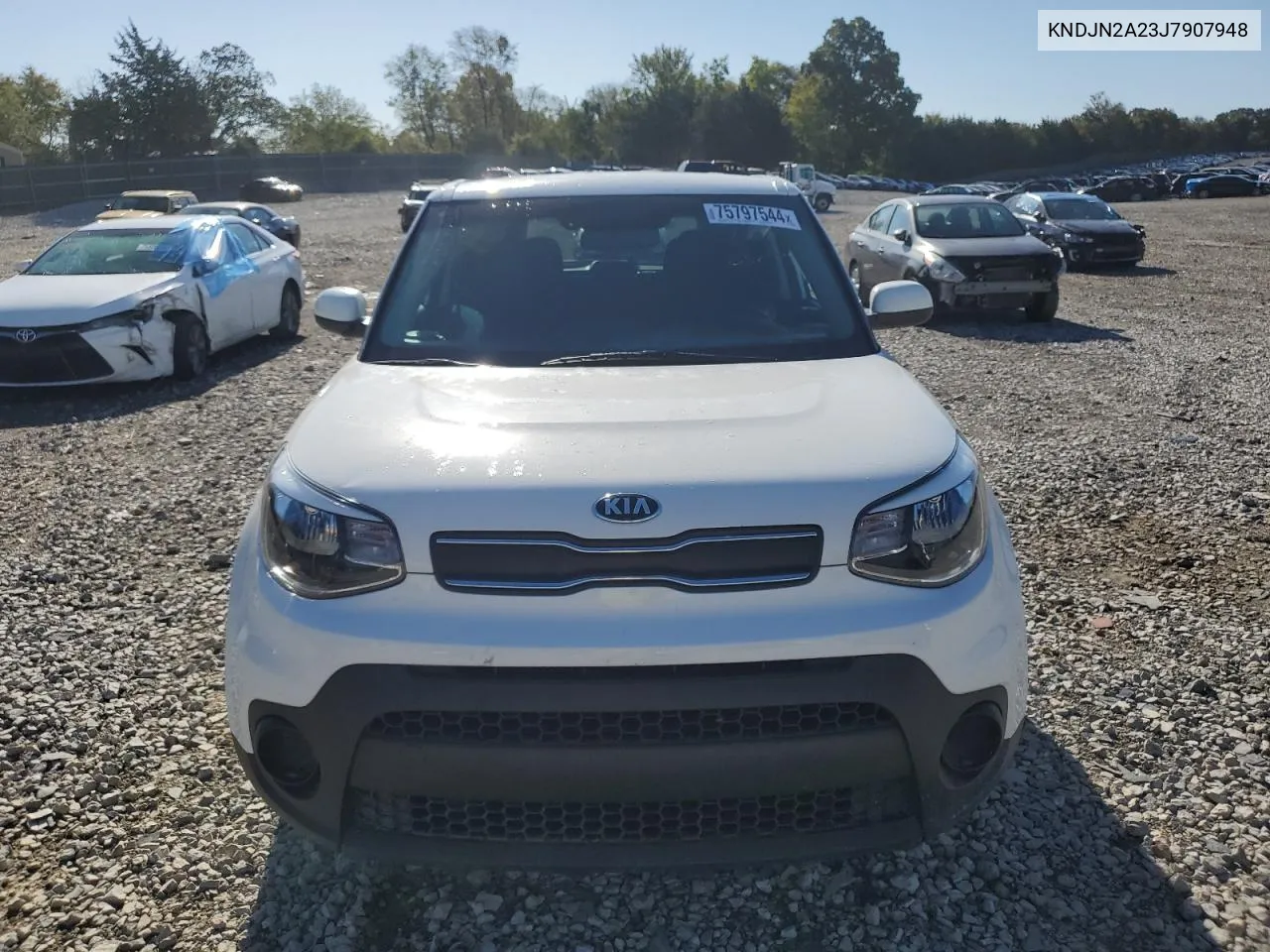 2018 Kia Soul VIN: KNDJN2A23J7907948 Lot: 75797544