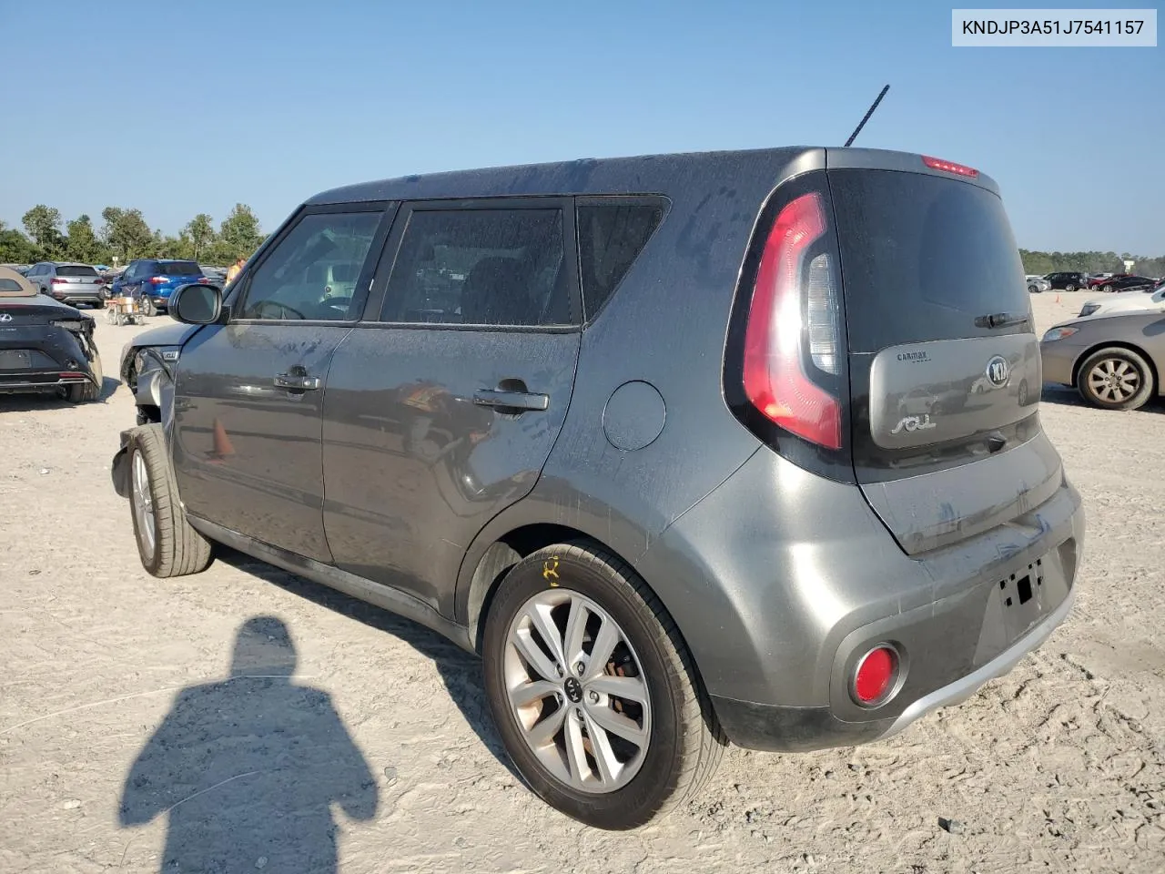 2018 Kia Soul + VIN: KNDJP3A51J7541157 Lot: 76065054