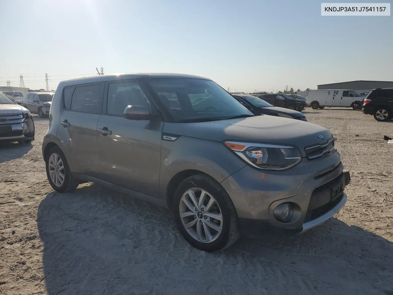 2018 Kia Soul + VIN: KNDJP3A51J7541157 Lot: 76065054