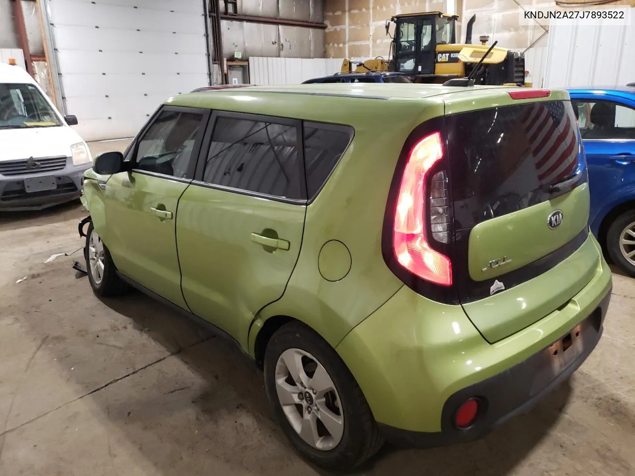 2018 Kia Soul VIN: KNDJN2A27J7893522 Lot: 76181454