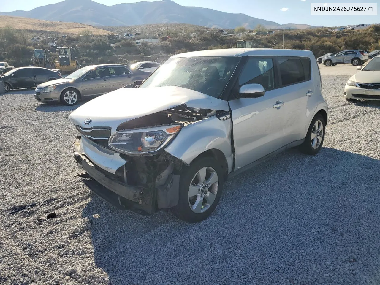 2018 Kia Soul VIN: KNDJN2A26J7562771 Lot: 76278024