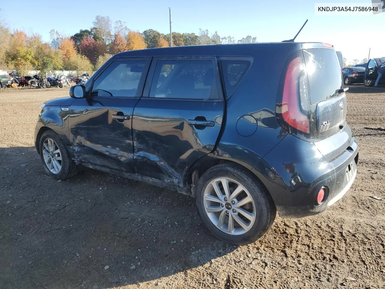 2018 Kia Soul + VIN: KNDJP3A54J7586948 Lot: 76299194