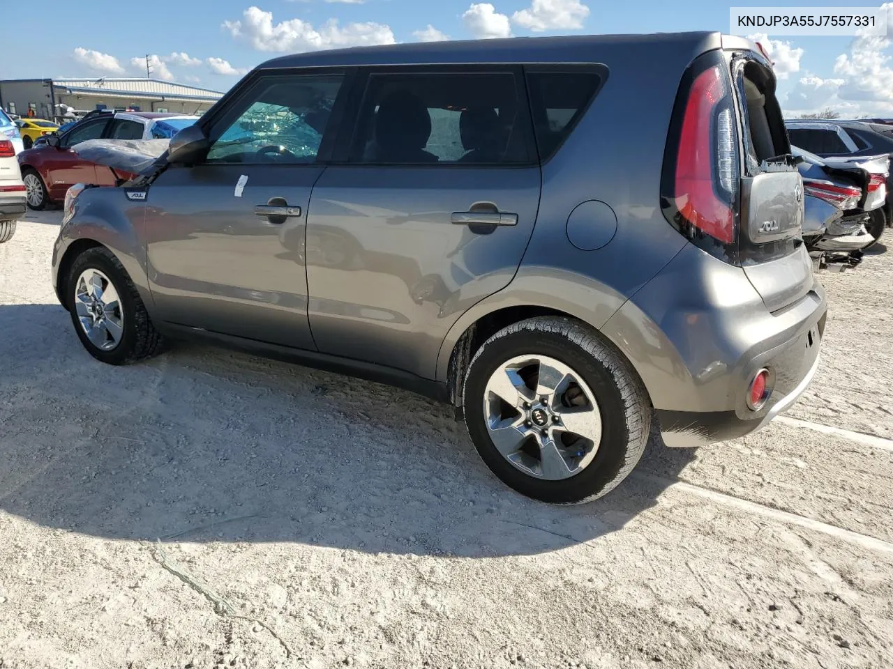 2018 Kia Soul + VIN: KNDJP3A55J7557331 Lot: 76503944