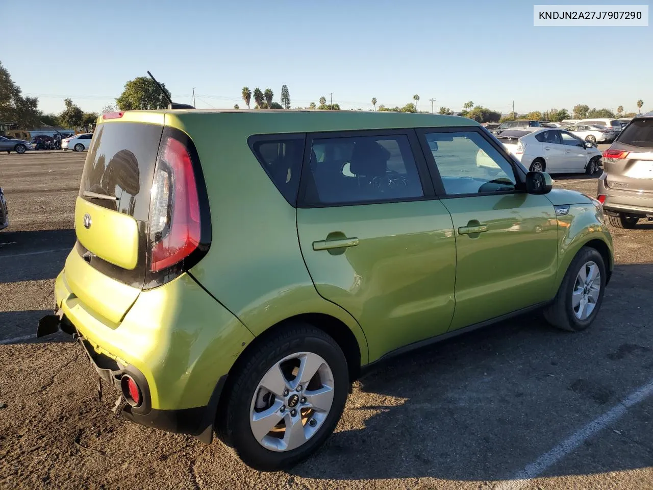 2018 Kia Soul VIN: KNDJN2A27J7907290 Lot: 76518614