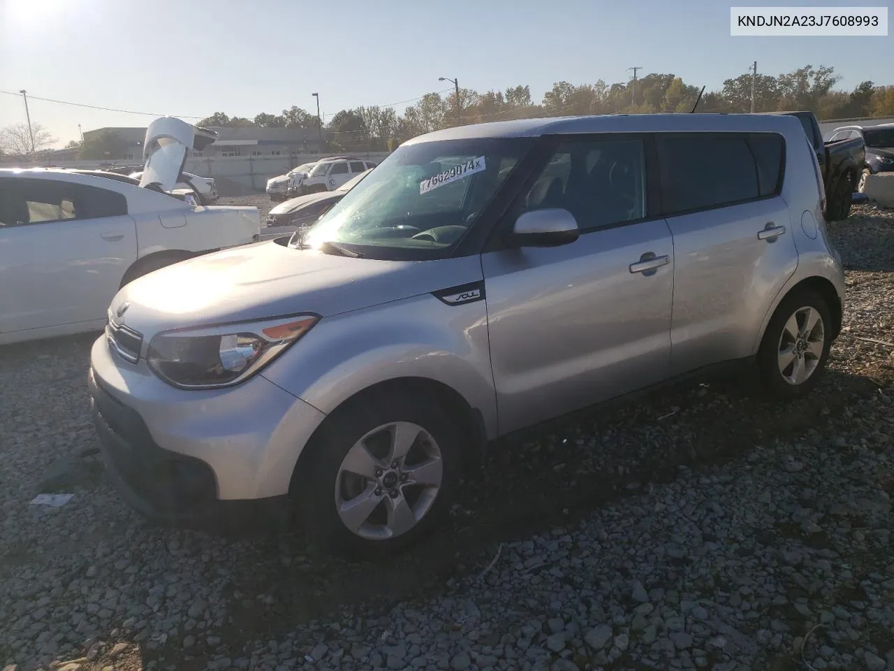 2018 Kia Soul VIN: KNDJN2A23J7608993 Lot: 76629074