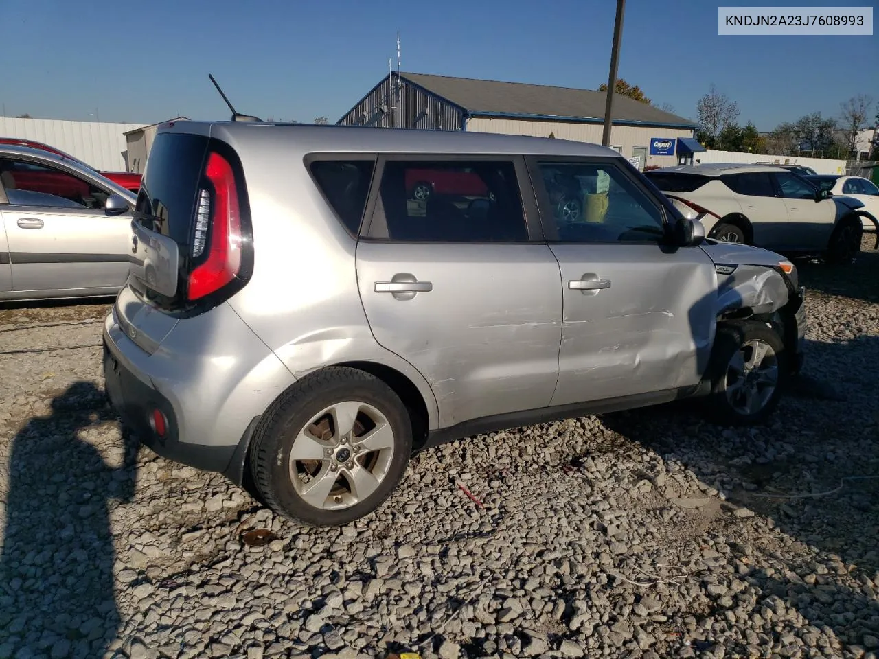 2018 Kia Soul VIN: KNDJN2A23J7608993 Lot: 76629074