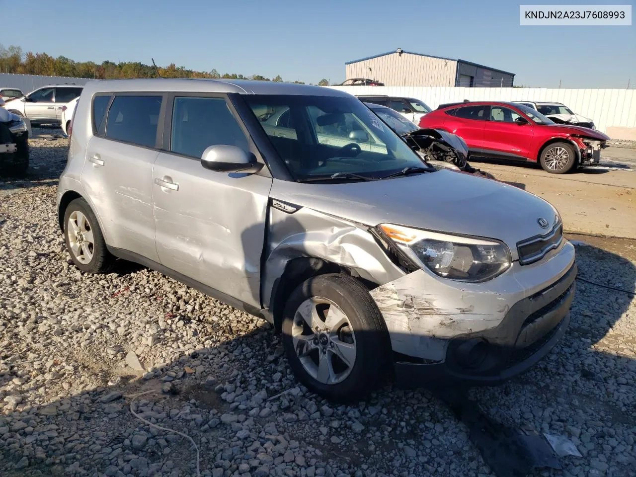 2018 Kia Soul VIN: KNDJN2A23J7608993 Lot: 76629074