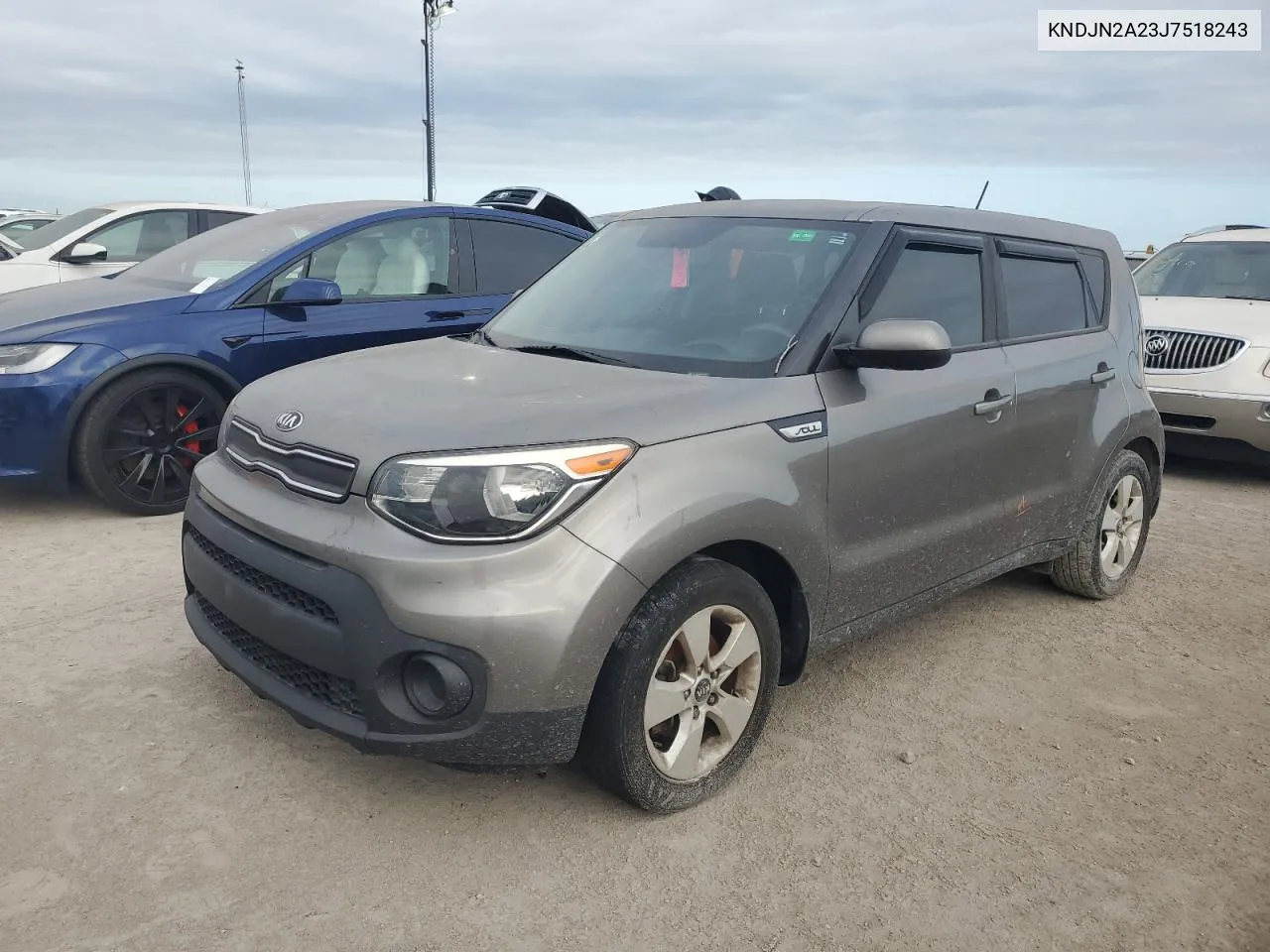 2018 Kia Soul VIN: KNDJN2A23J7518243 Lot: 76832614