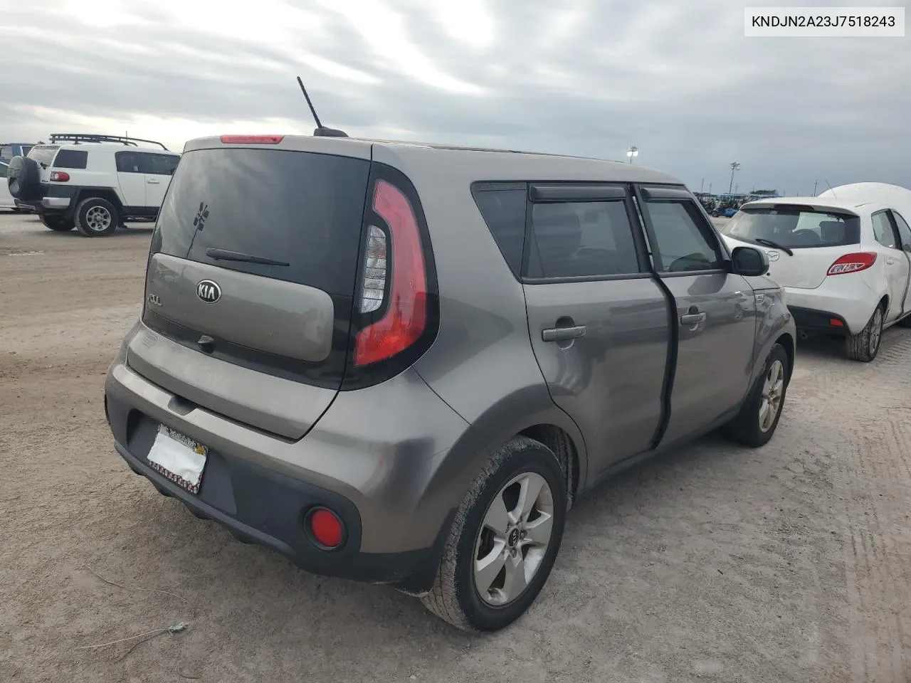 2018 Kia Soul VIN: KNDJN2A23J7518243 Lot: 76832614