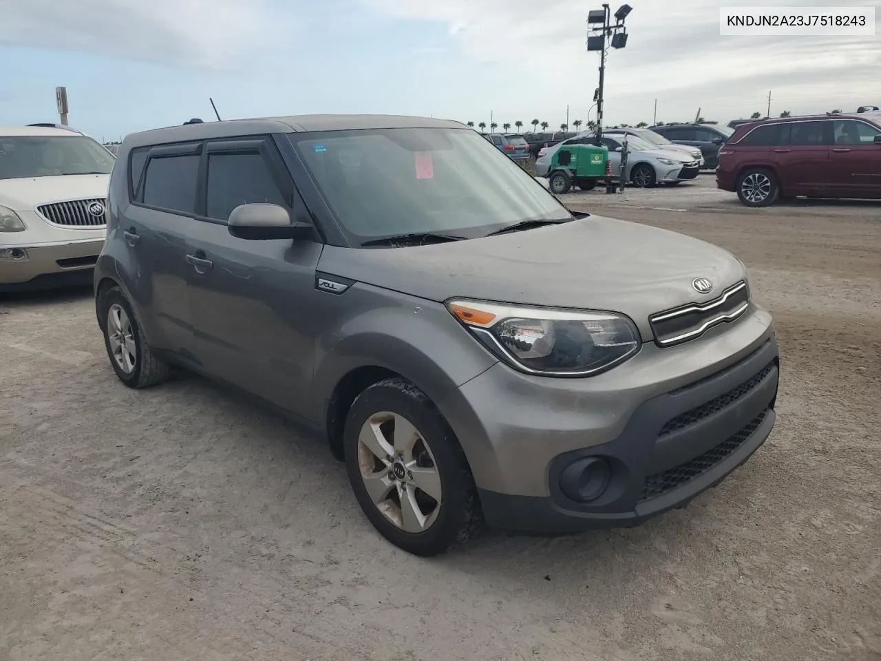 2018 Kia Soul VIN: KNDJN2A23J7518243 Lot: 76832614