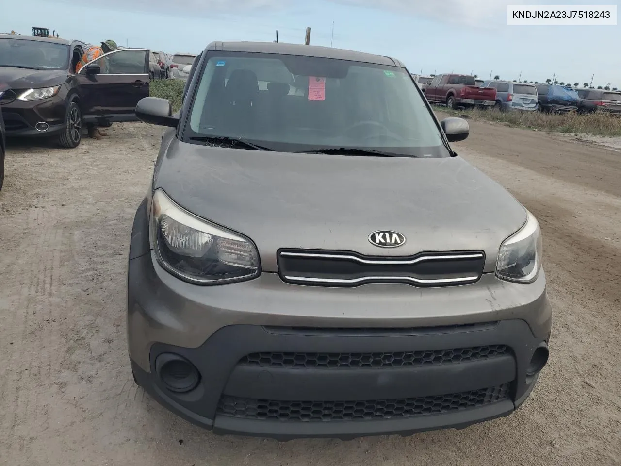 2018 Kia Soul VIN: KNDJN2A23J7518243 Lot: 76832614