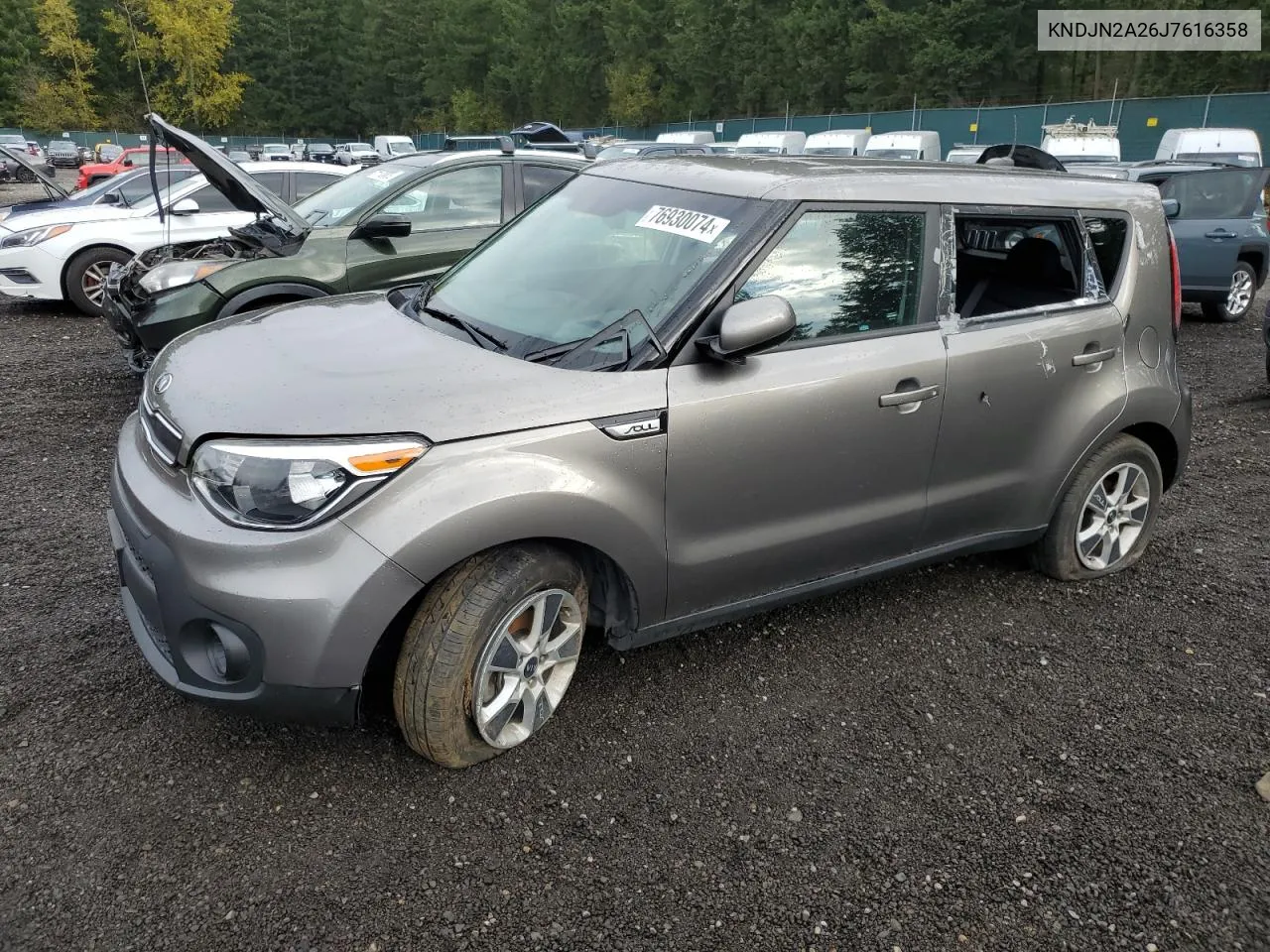 2018 Kia Soul VIN: KNDJN2A26J7616358 Lot: 76930074