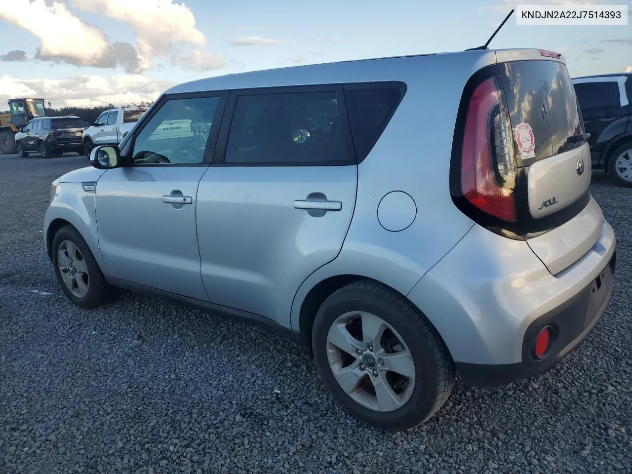 2018 Kia Soul VIN: KNDJN2A22J7514393 Lot: 77202284