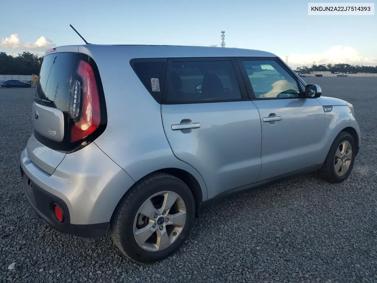 2018 Kia Soul VIN: KNDJN2A22J7514393 Lot: 77202284