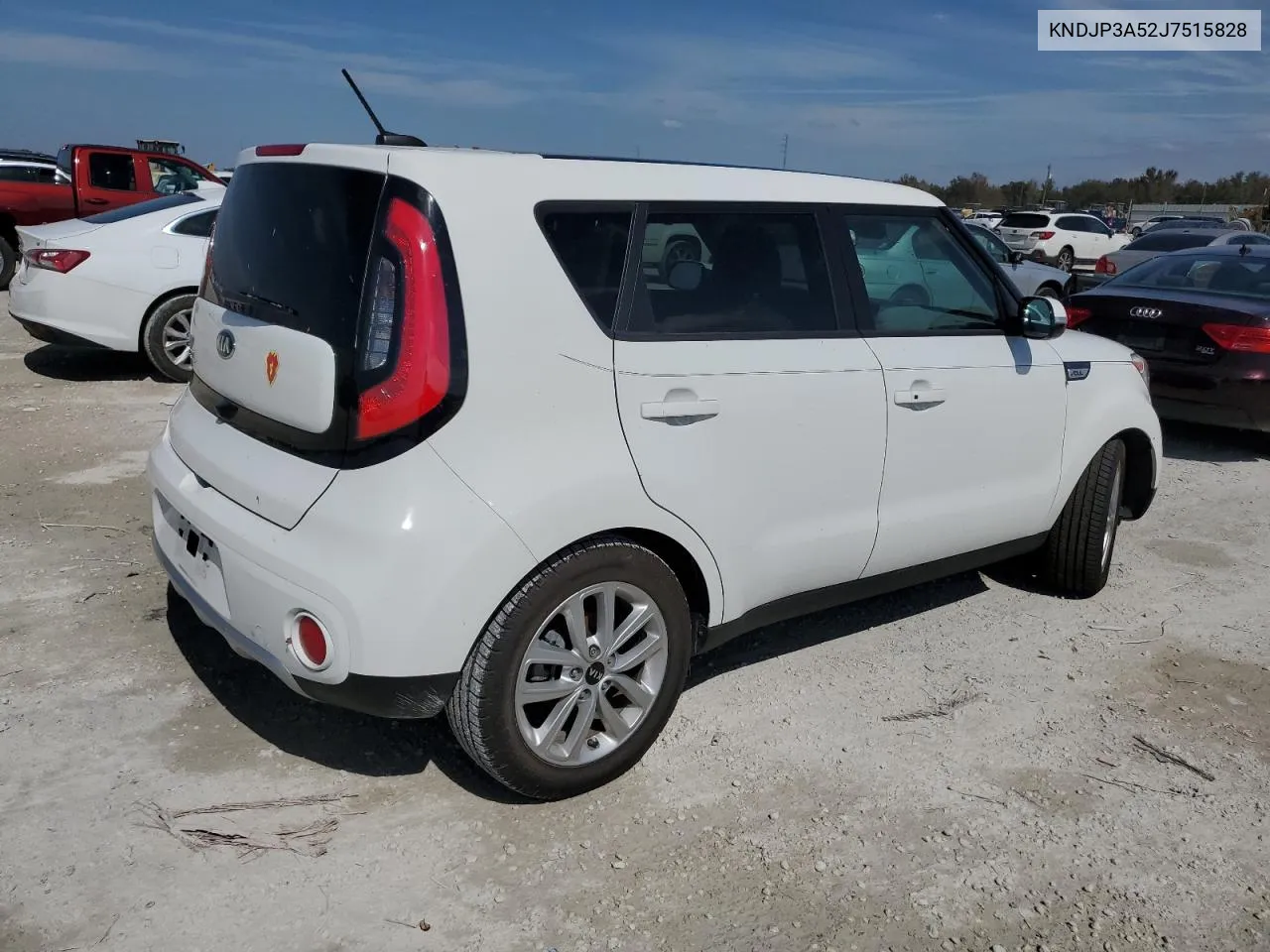 2018 Kia Soul + VIN: KNDJP3A52J7515828 Lot: 77220544