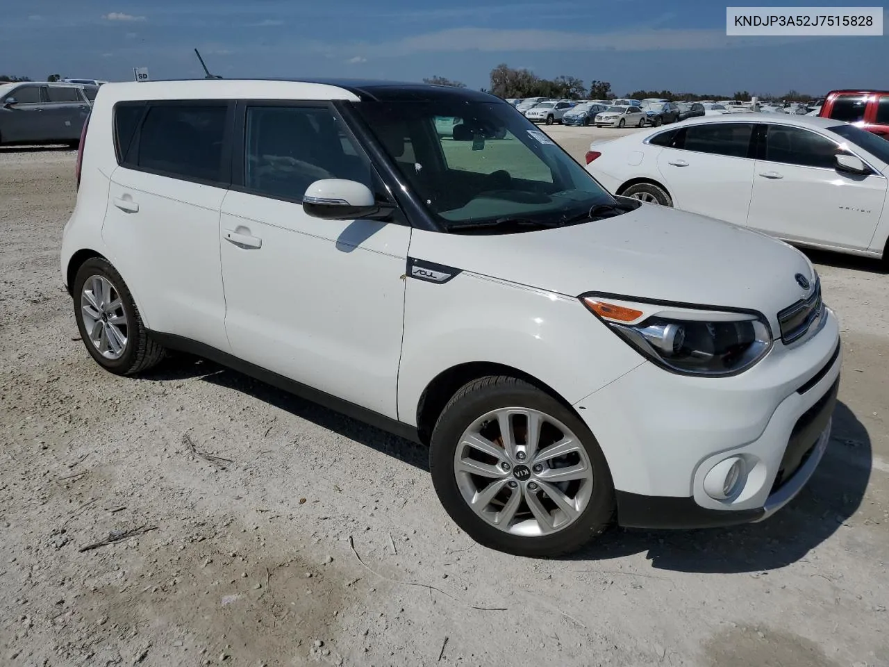 2018 Kia Soul + VIN: KNDJP3A52J7515828 Lot: 77220544