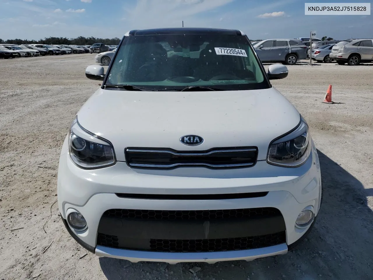 2018 Kia Soul + VIN: KNDJP3A52J7515828 Lot: 77220544