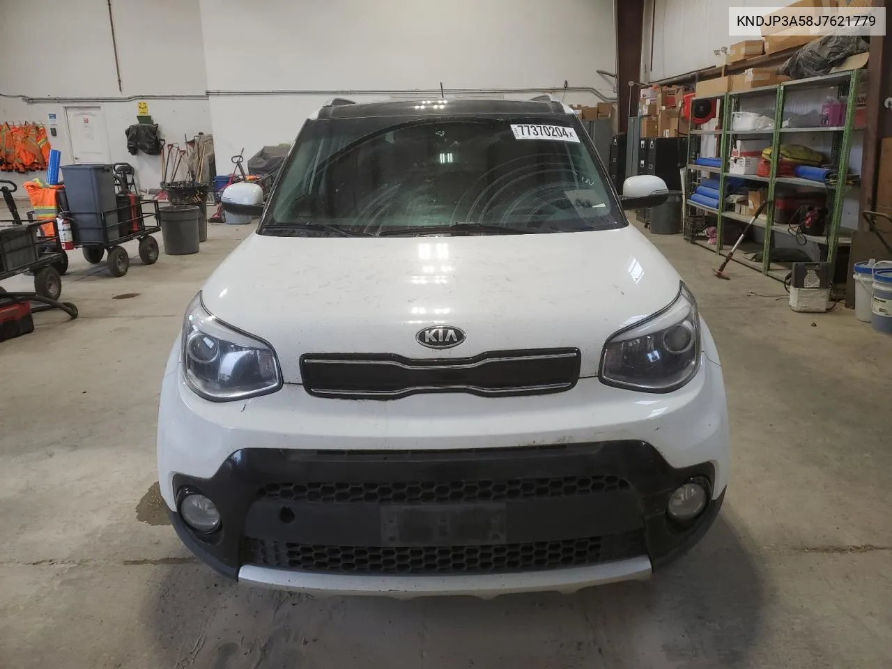 2018 Kia Soul + VIN: KNDJP3A58J7621779 Lot: 77370204