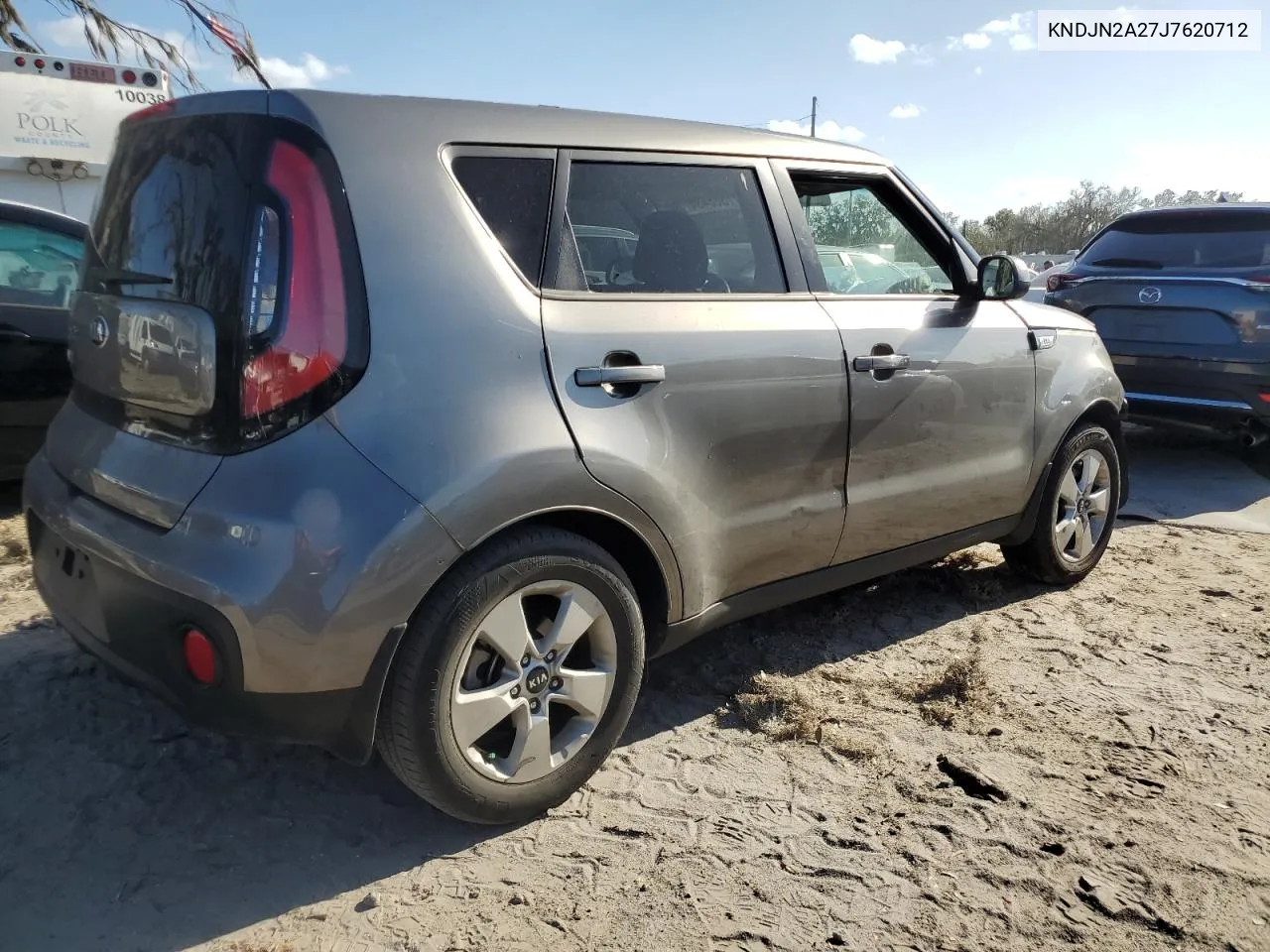 2018 Kia Soul VIN: KNDJN2A27J7620712 Lot: 77388434