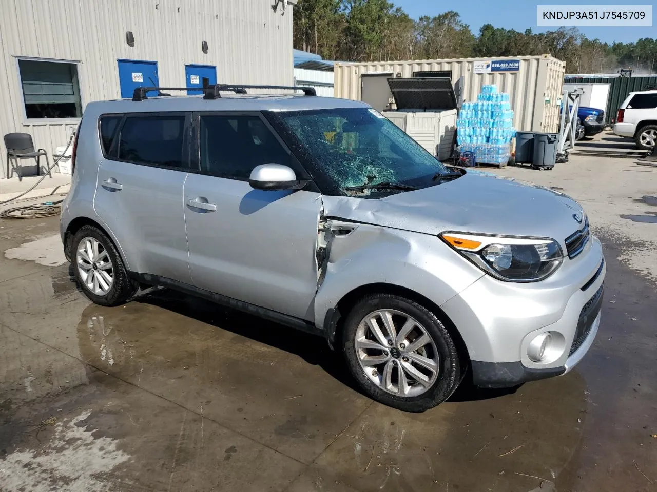 2018 Kia Soul + VIN: KNDJP3A51J7545709 Lot: 77393544