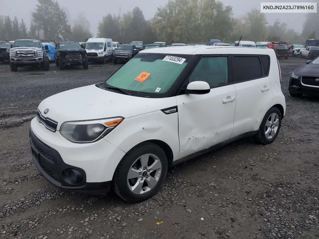 KNDJN2A23J7896160 2018 Kia Soul