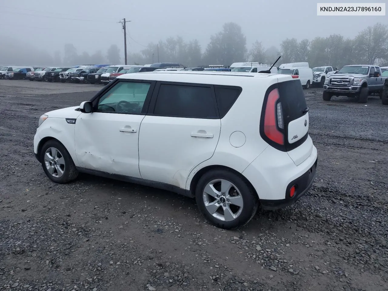 2018 Kia Soul VIN: KNDJN2A23J7896160 Lot: 77453294