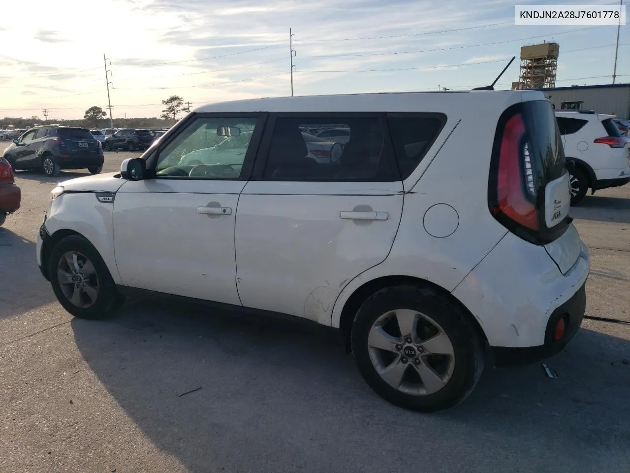 2018 Kia Soul VIN: KNDJN2A28J7601778 Lot: 77490604