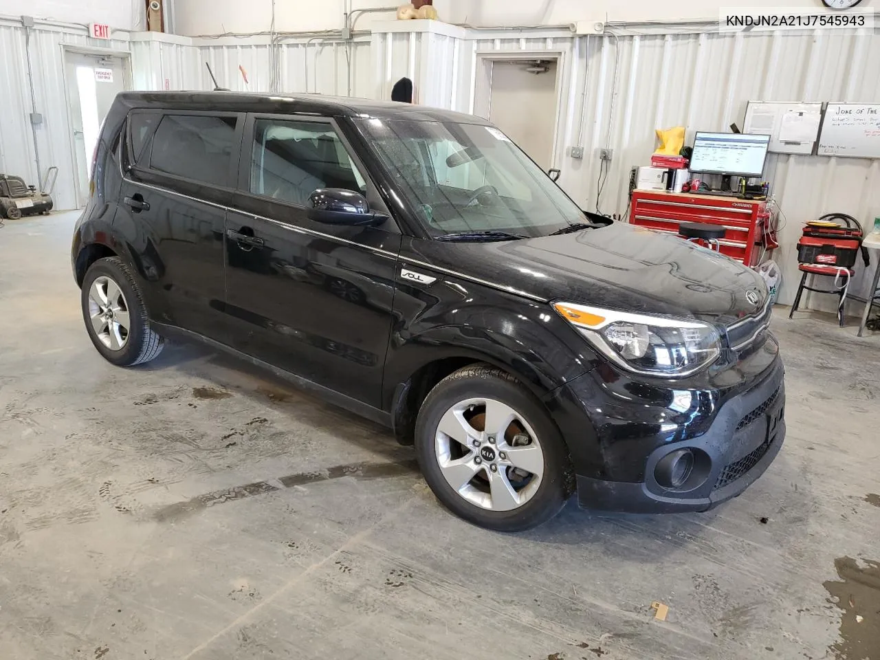 2018 Kia Soul VIN: KNDJN2A21J7545943 Lot: 77685384