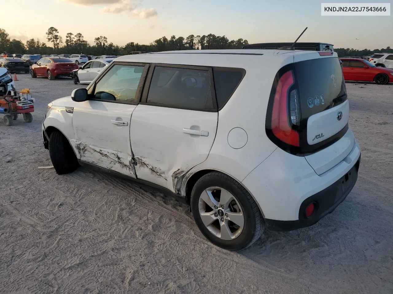 2018 Kia Soul VIN: KNDJN2A22J7543666 Lot: 77711824