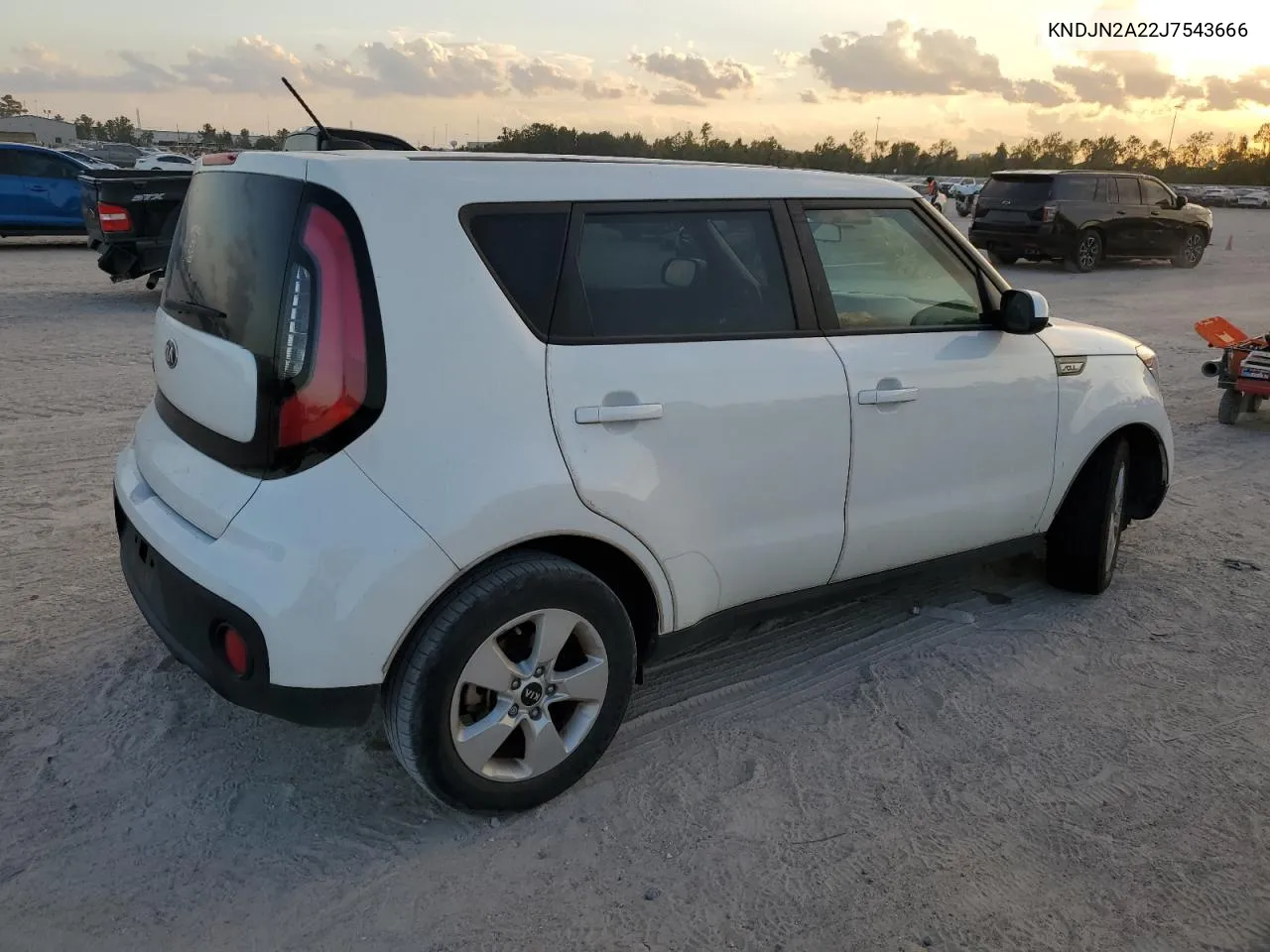 2018 Kia Soul VIN: KNDJN2A22J7543666 Lot: 77711824