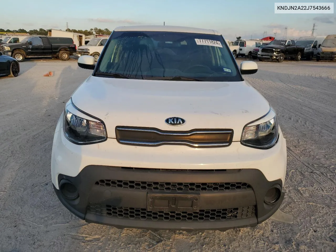 2018 Kia Soul VIN: KNDJN2A22J7543666 Lot: 77711824