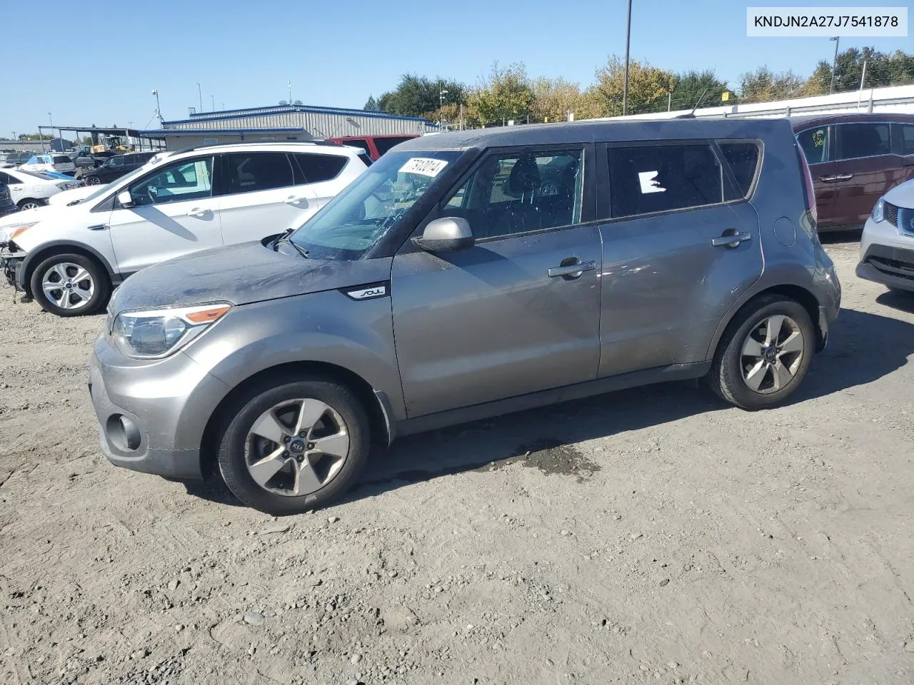 2018 Kia Soul VIN: KNDJN2A27J7541878 Lot: 77912014