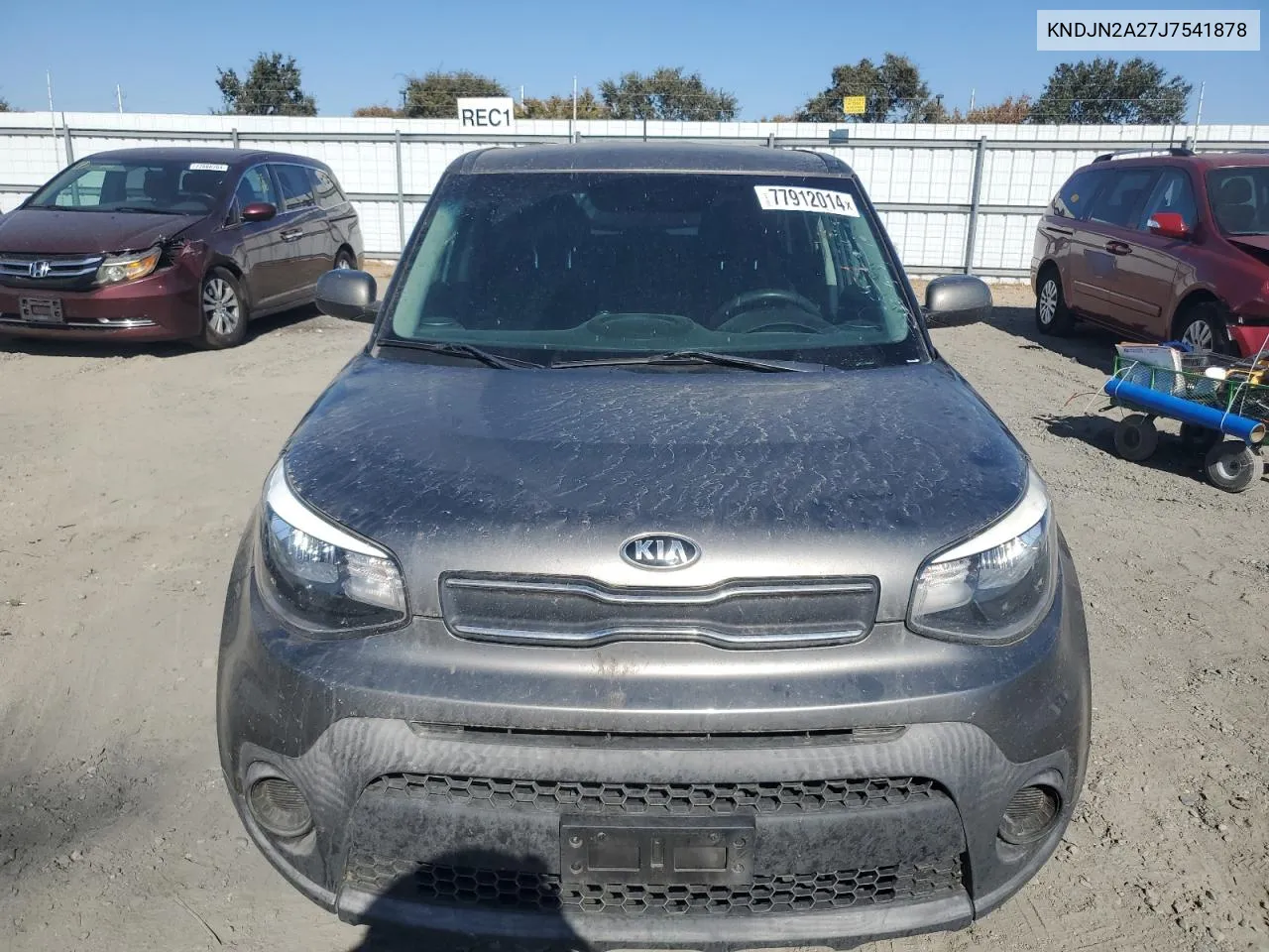 2018 Kia Soul VIN: KNDJN2A27J7541878 Lot: 77912014