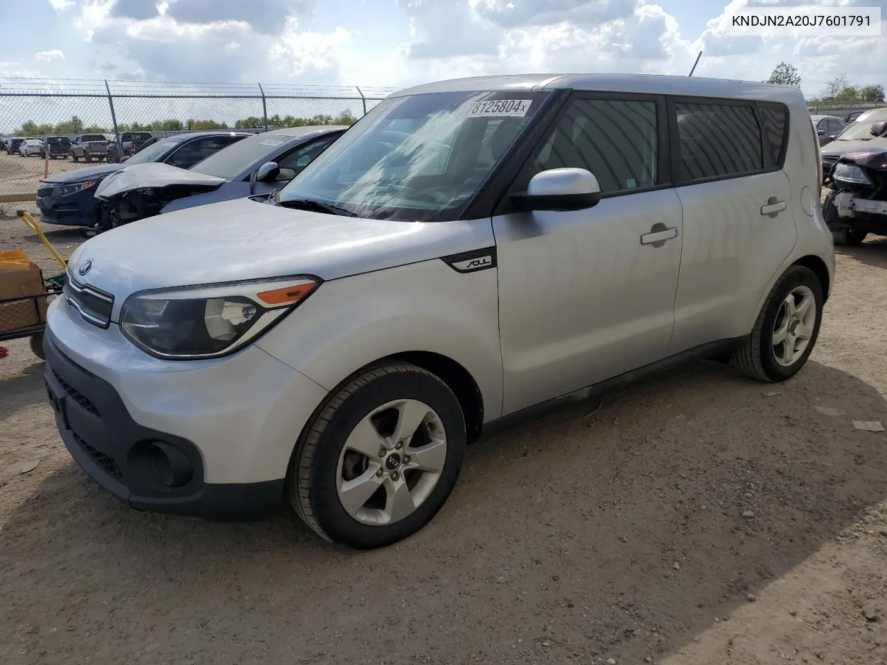 2018 Kia Soul VIN: KNDJN2A20J7601791 Lot: 78125804