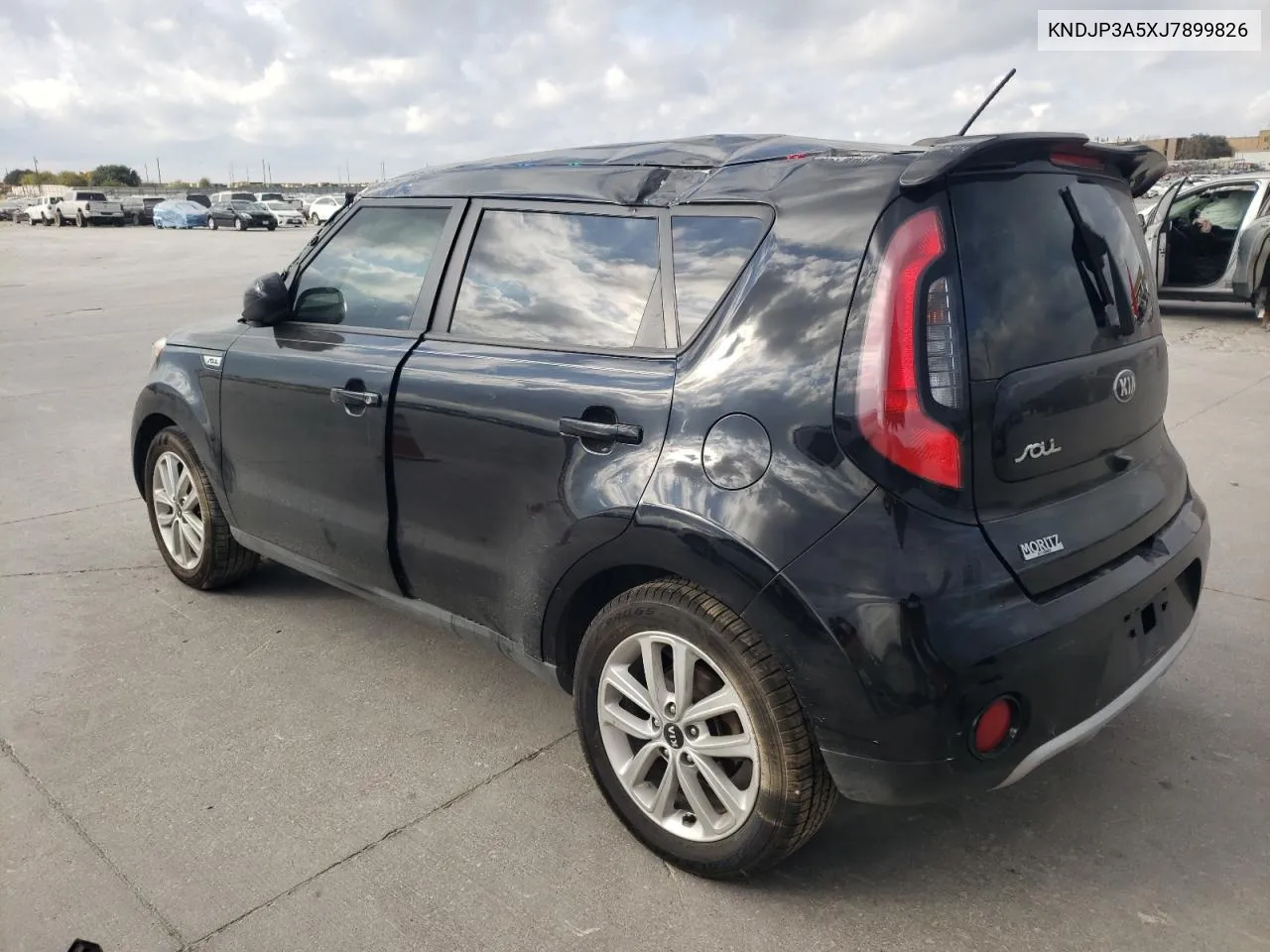 2018 Kia Soul + VIN: KNDJP3A5XJ7899826 Lot: 78290874