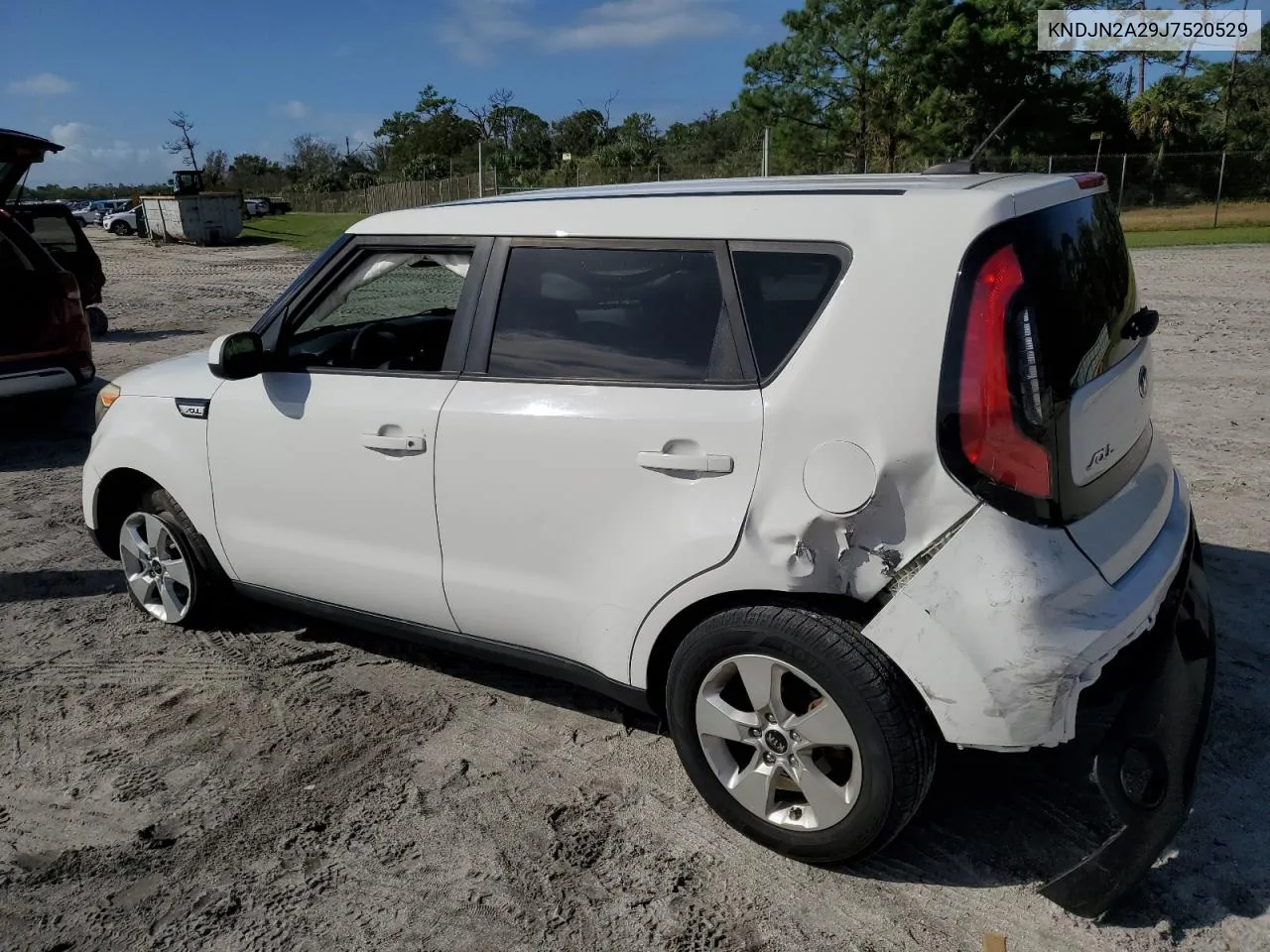 2018 Kia Soul VIN: KNDJN2A29J7520529 Lot: 78418034