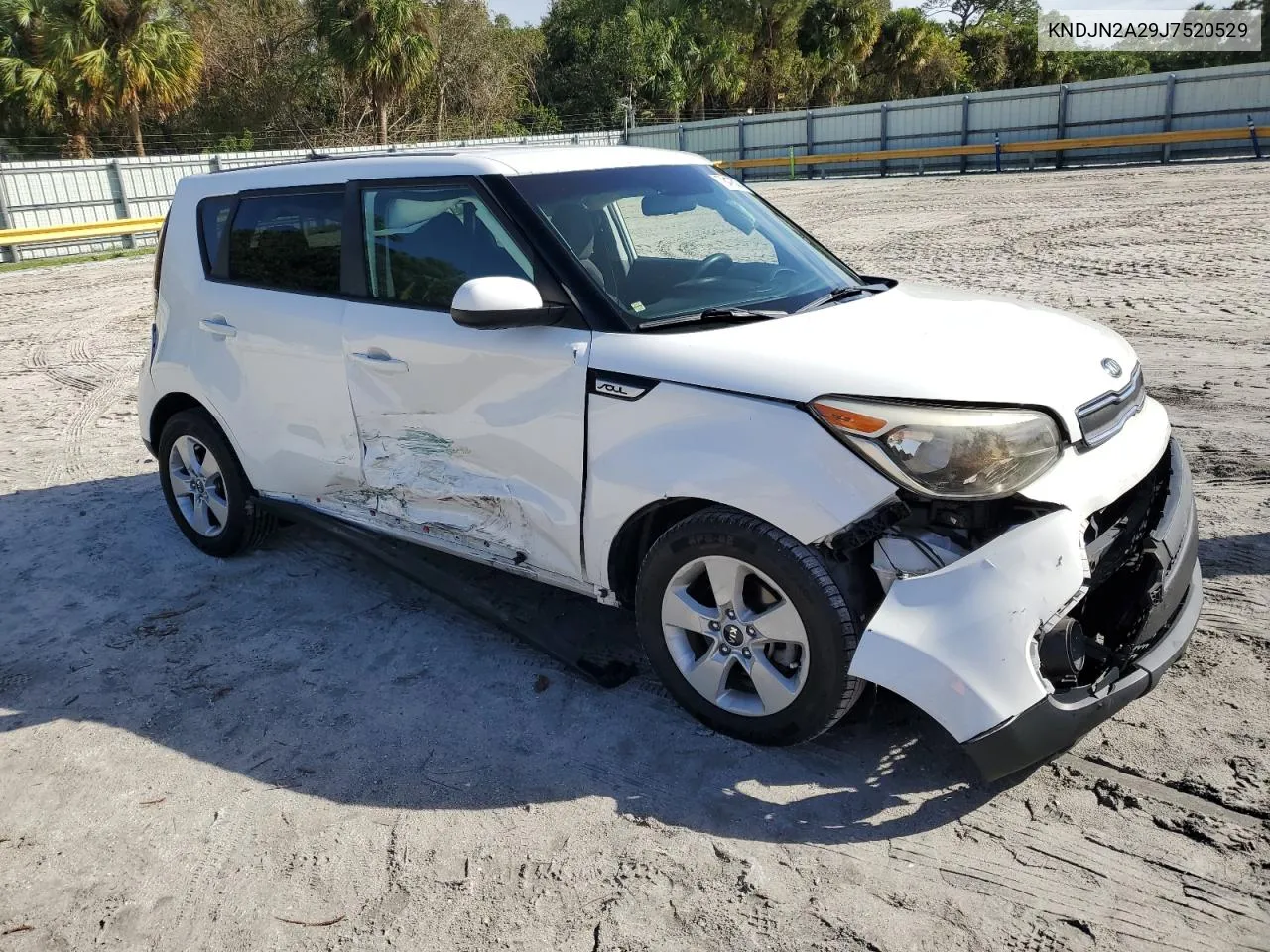 2018 Kia Soul VIN: KNDJN2A29J7520529 Lot: 78418034