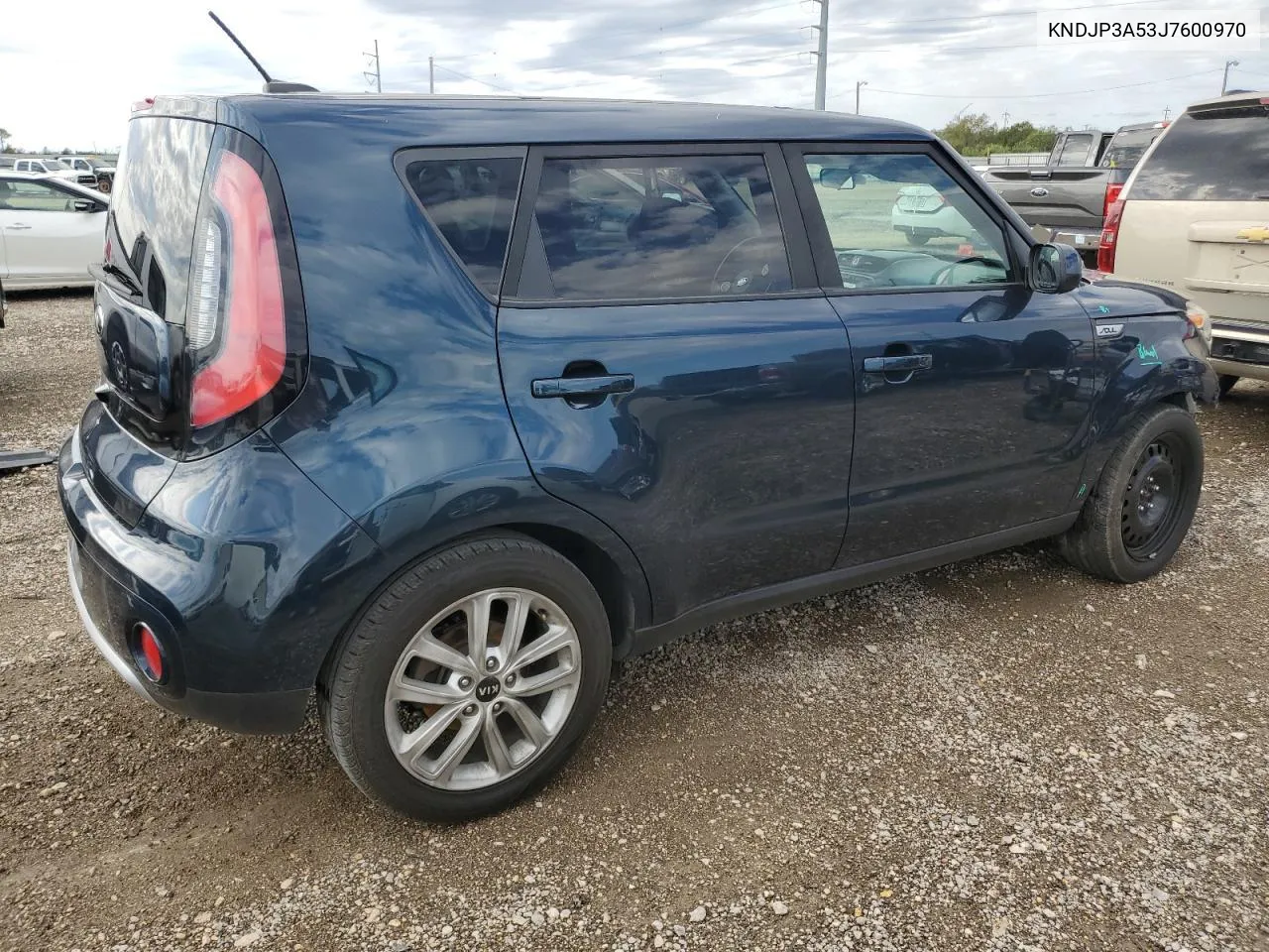 2018 Kia Soul + VIN: KNDJP3A53J7600970 Lot: 79240624