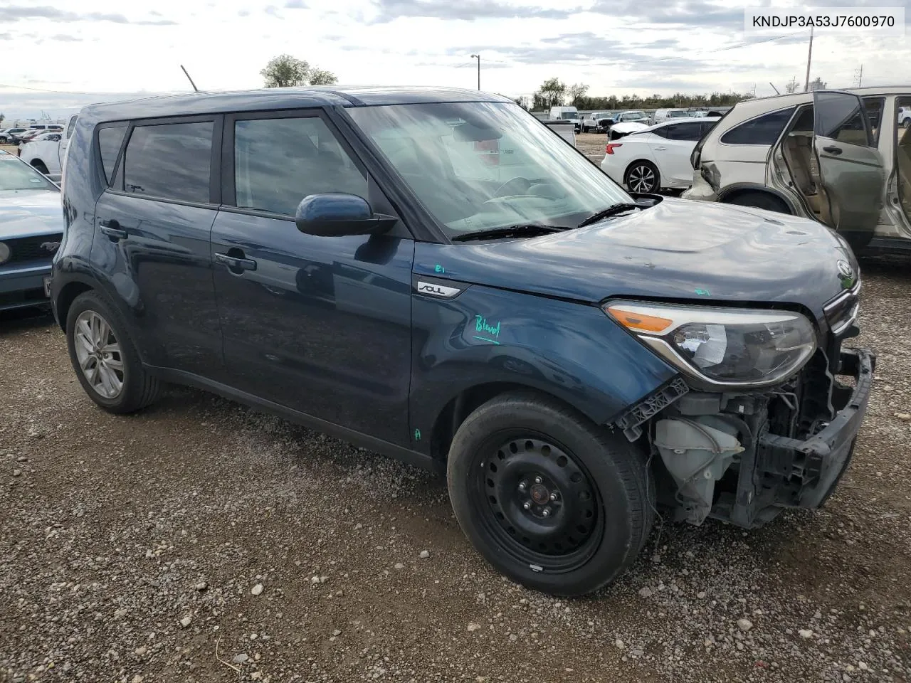 2018 Kia Soul + VIN: KNDJP3A53J7600970 Lot: 79240624