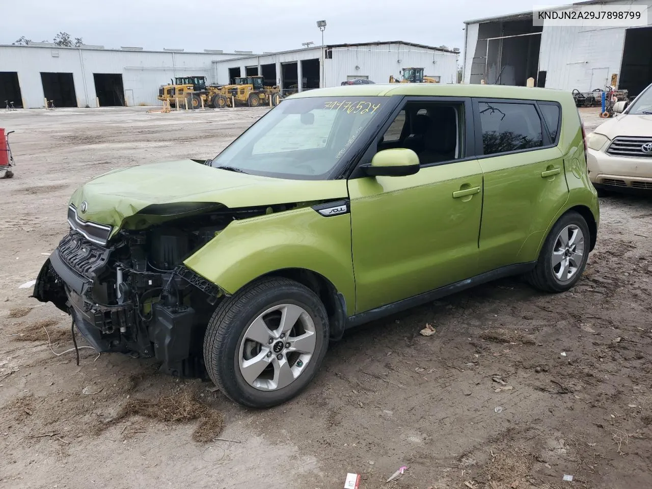 2018 Kia Soul VIN: KNDJN2A29J7898799 Lot: 79476524