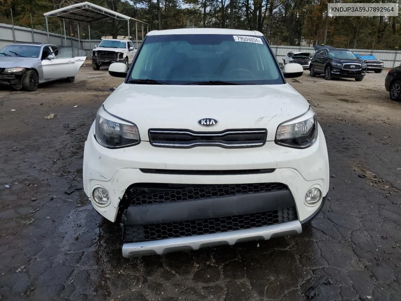 2018 Kia Soul + VIN: KNDJP3A59J7892964 Lot: 79559894