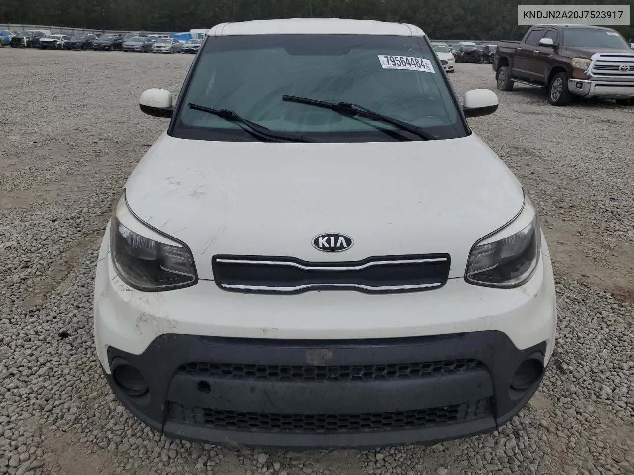 2018 Kia Soul VIN: KNDJN2A20J7523917 Lot: 79564484