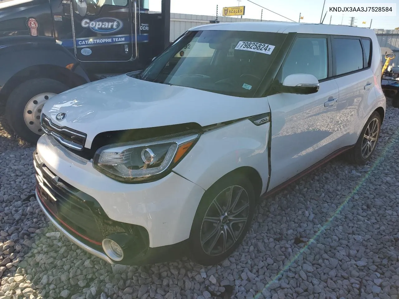 2018 Kia Soul ! VIN: KNDJX3AA3J7528584 Lot: 79825824