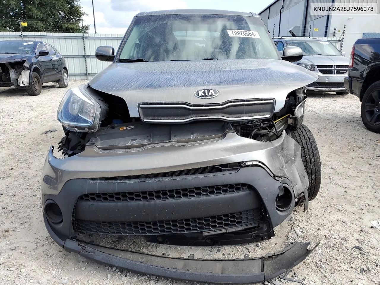 2018 Kia Soul VIN: KNDJN2A28J7596078 Lot: 79926564