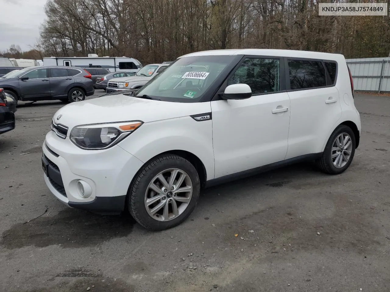 2018 Kia Soul + VIN: KNDJP3A58J7574849 Lot: 80536664