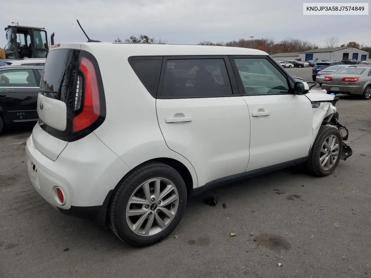 2018 Kia Soul + VIN: KNDJP3A58J7574849 Lot: 80536664