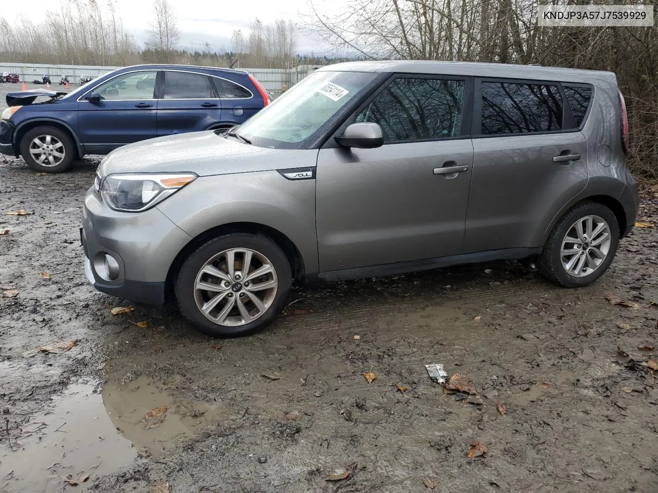 2018 Kia Soul + VIN: KNDJP3A57J7539929 Lot: 80554114