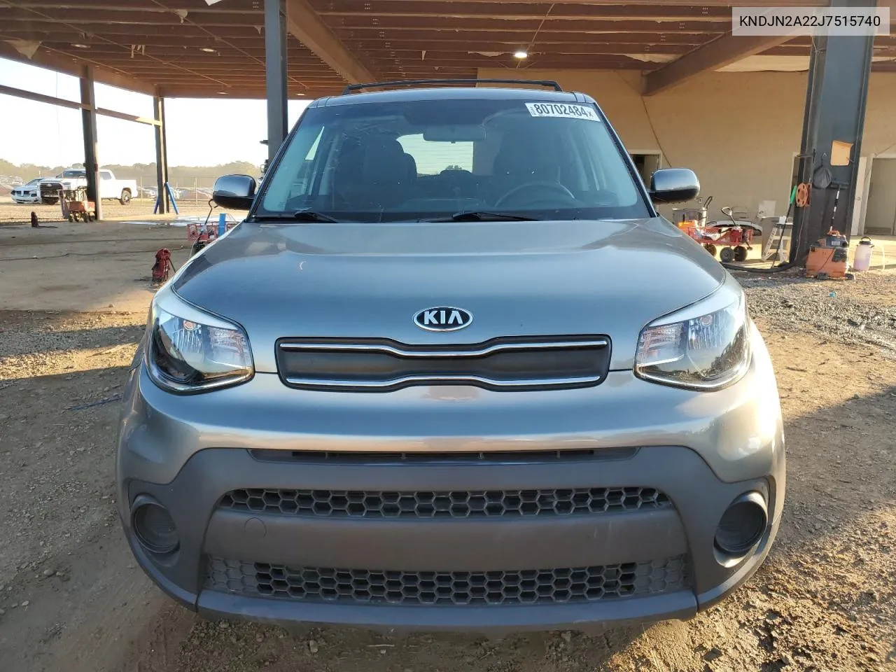 2018 Kia Soul VIN: KNDJN2A22J7515740 Lot: 80702484